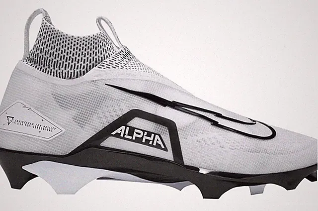 Nike Alpha Menace Elite 3 Ghost White Football Cleats CT6648-100 Men Size 12 New