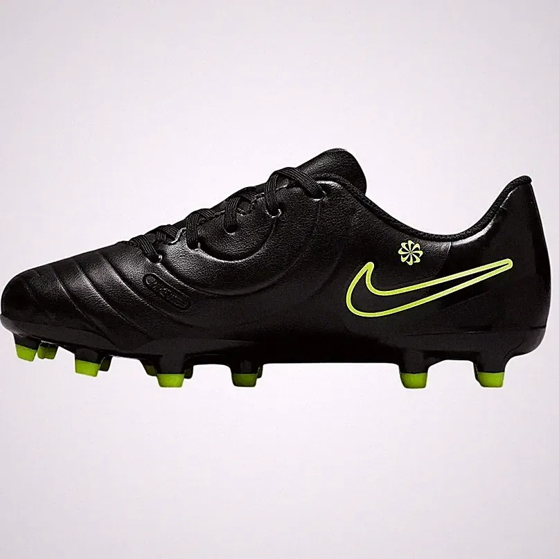 Nike Big Kids Legend 10 Club Soccer Cleats US 5 EU 37.5 Black Athletic NWOB