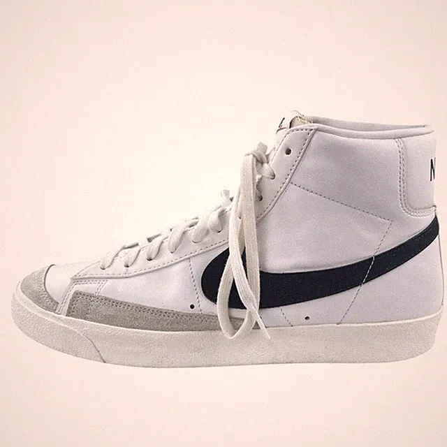 Nike Blazer 77 Vintage Men's White Lace Up Mid Top Athletic Sneakers Shoes Sz 12