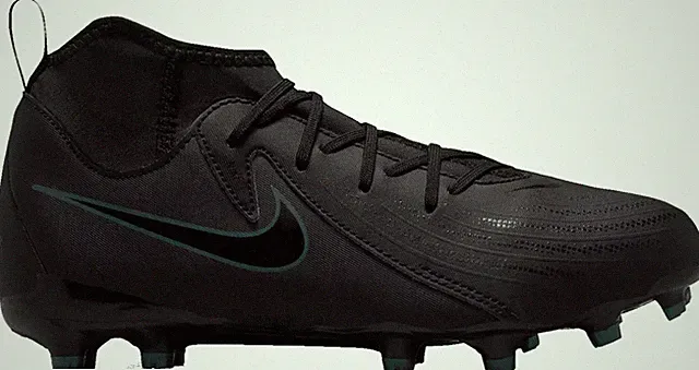 Nike Boys Girls Kids Unisex Jr Phantom Luna 2 Academy FG/MG Soccer Cleats 2Y
