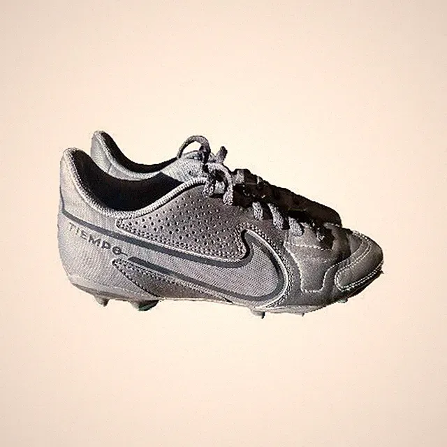 Nike Boys Jr Tiempo Legend 9 Club FG/MG DA1331-001 Black Soccer Cleats Size 5Y