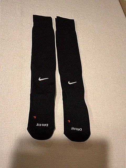 Nike Classic Soccer Socks Cushioned Knee High with Dri-Fit Technology Lot Of 2