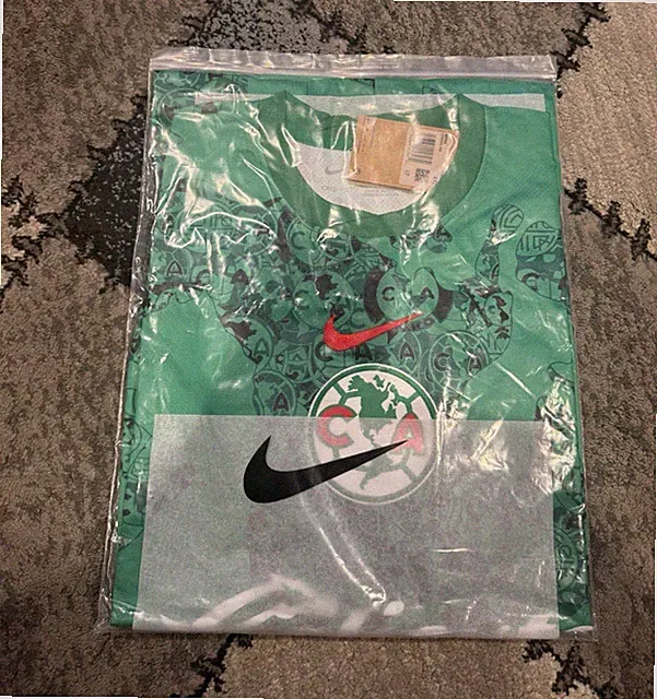 Nike Club América Soccer Jersey Shirt Green Caliente Team Jersey