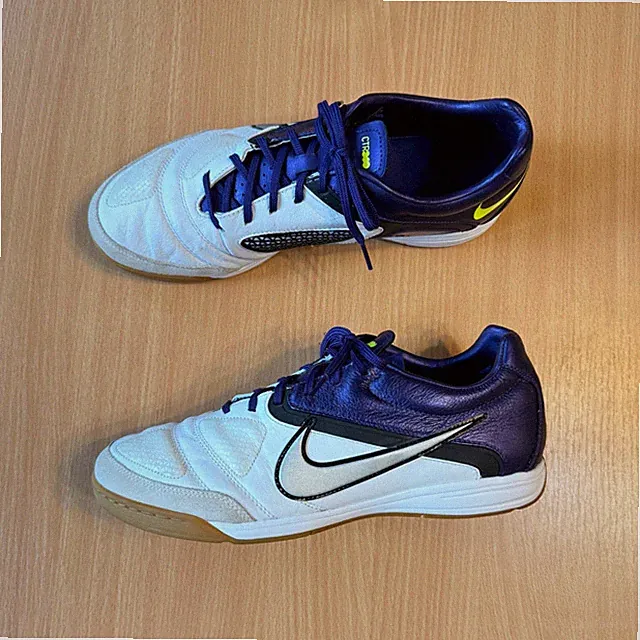 Nike CTR360 Libretto II IC Indoor 2011 Leather Football Soccer Shoes US 12 EU 46