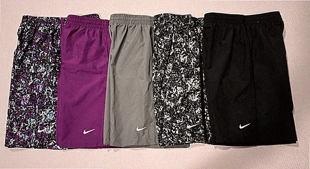 Nike Dri-Fit Boy’s Shorts Lot Of 5 Pairs Pre-Owned, In Excellent Used Condition
