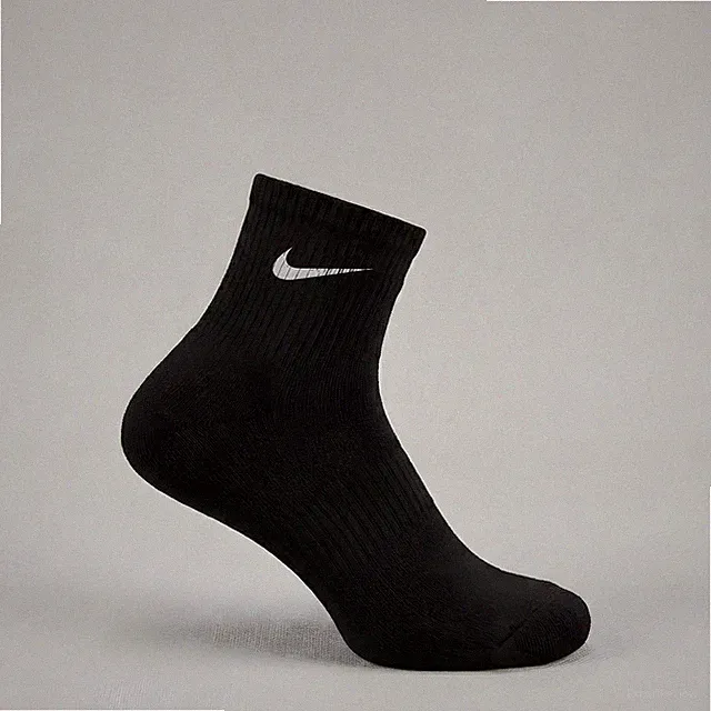 Nike Dri-fit Training Everyday Essential Ankle Socks - (3 Pairs)