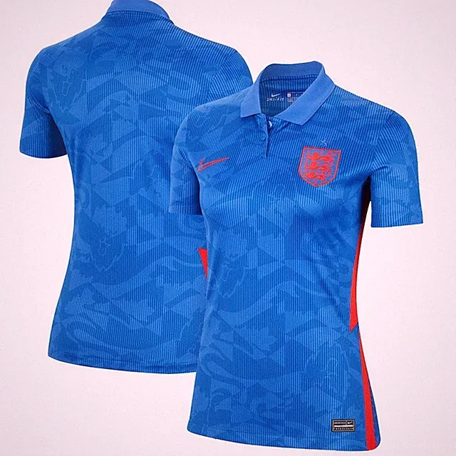 Nike England Womens Away Blue 2020/21 Soccer Jersey