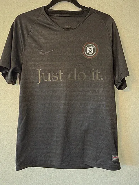 Nike F.C. Away Soccer Jersey Black; Men's Size Small No Tag See Measurements