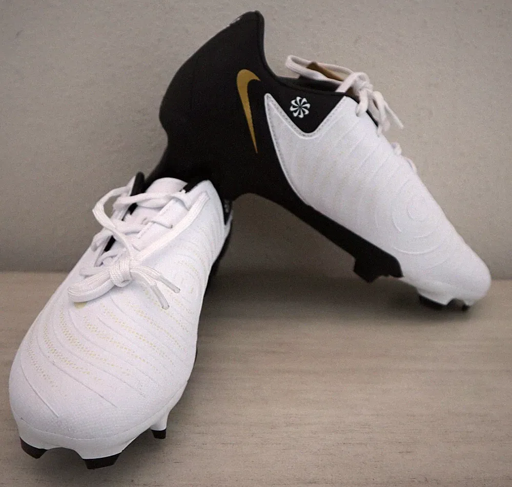 Nike FD6723 Mens 5.5 WMN 7 White Phantom GX II Academy Firm Ground Soccer Cleats