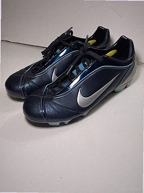 Nike First2 Pro FG Football Soccer Boots Cleats Blue Rare 2007 Women’s Size 9.5