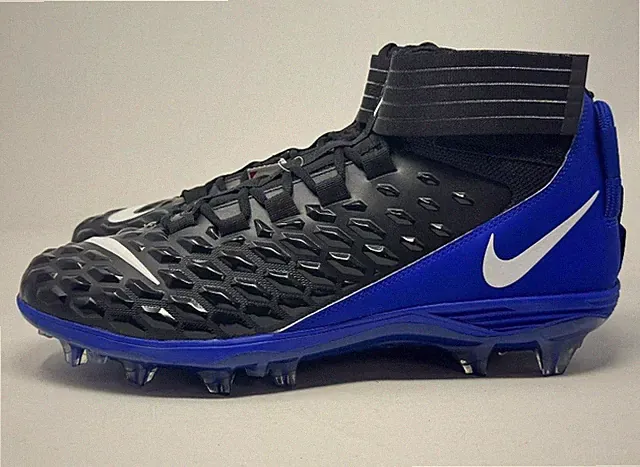 Nike Force Savage Pro 2 Football Cleats Blue Black Mens Size 16 BV3969-005