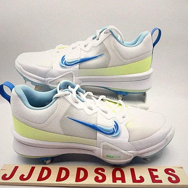 Nike Force Trout 9 Pro Metal Baseball Cleats Fresh Pack FQ7941-100 Men’s Sz 7