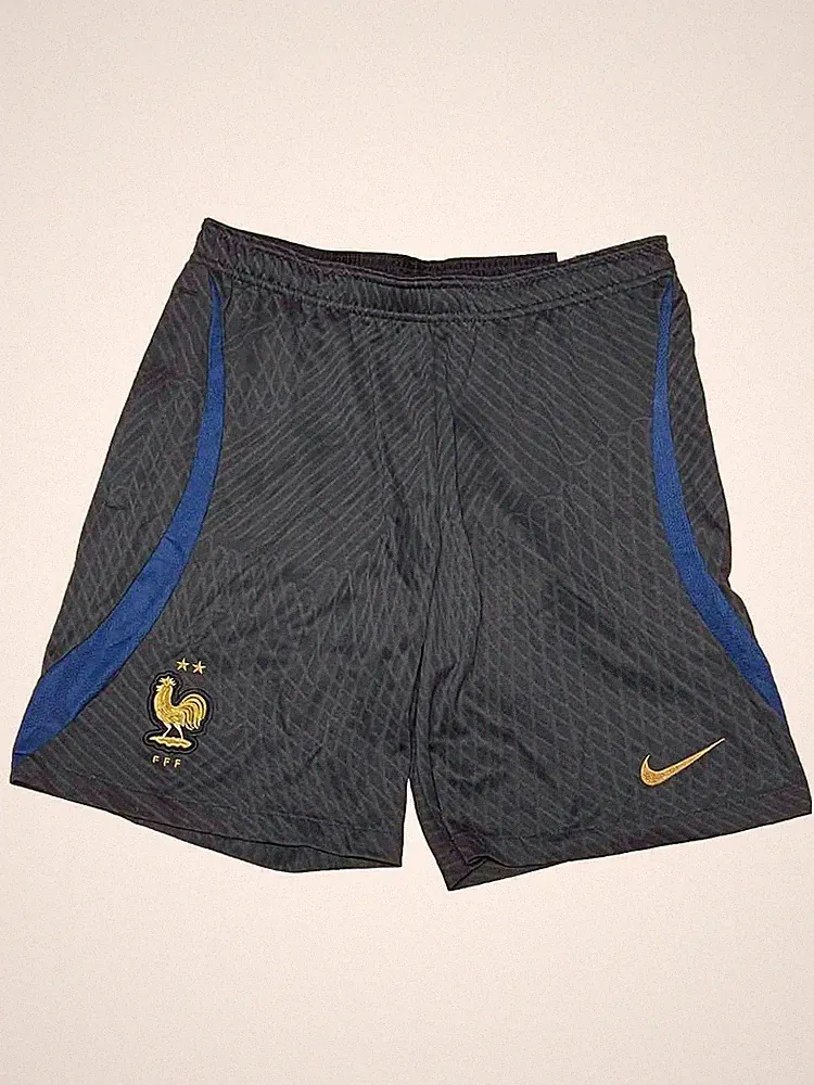 Nike France National Strike Knit Soccer Shorts Blue DH6480-412 Men’s Size XL