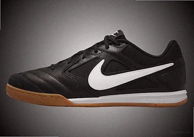 Nike Gato Black White Gum Light Brown Indoor Soccer HQ6019-001 Mens Size