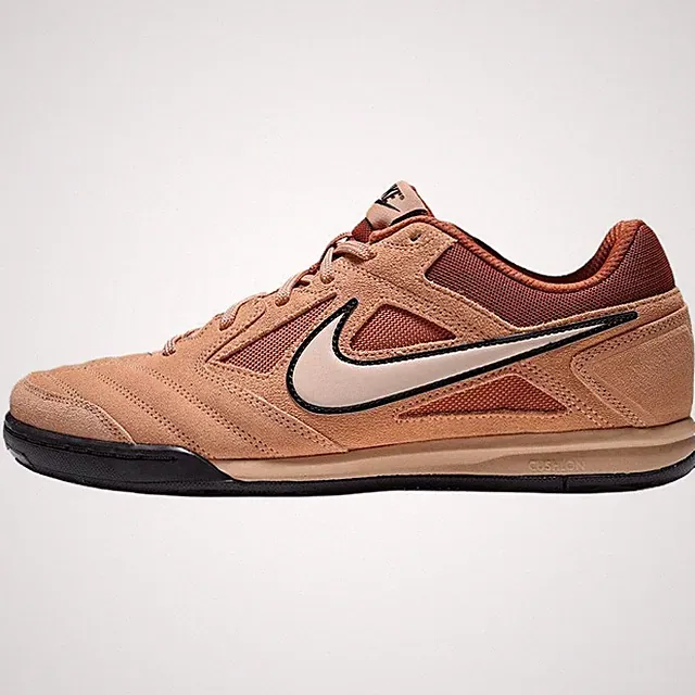 Nike Gato Comfortable Soccer Shoes Men's Brown Black White HQ6020-204 Size