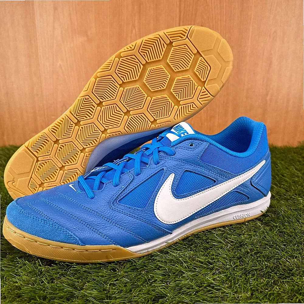 Nike Gato Photo Blue Gum HQ6019-400 Men’s US 14 Indoor Soccer New Without Box