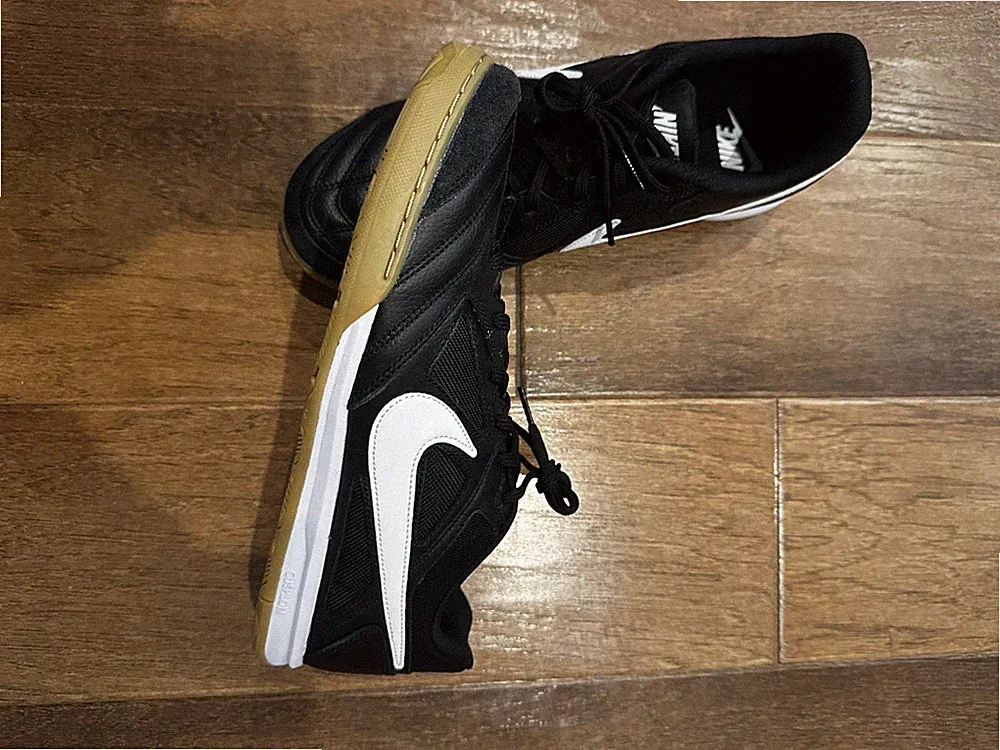 Nike Gato Shoes Men’s Size 12 Black/White/Brown Gum HQ6019-001 Soccer Indoor NIB
