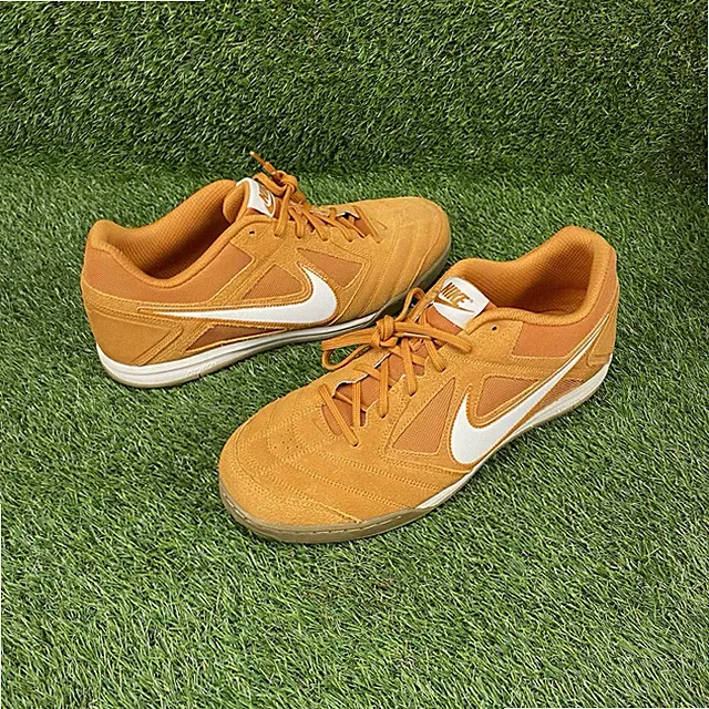 Nike Gato Soccer Shoes Monarch Gum Light Brown Soft Pearl Men Size 15 HQ6020-800