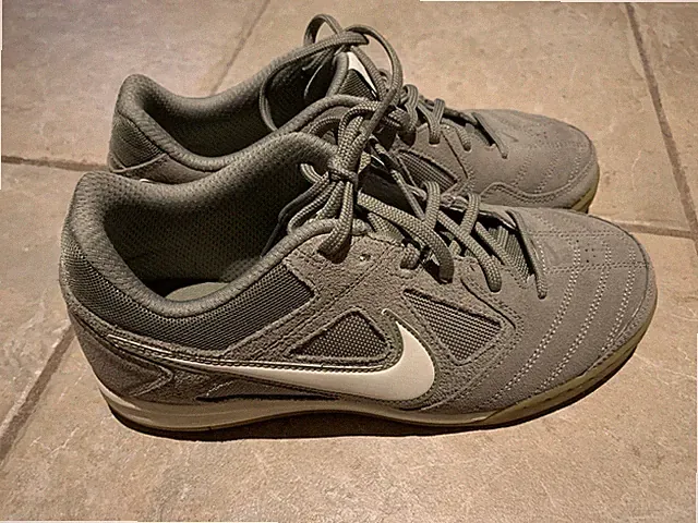 Nike Gato Suede Light Army Grey Indoor Soccer Shoes HQ6020-301 US Men Size 8