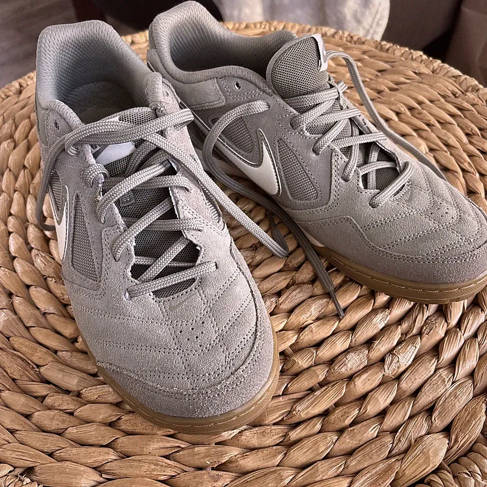 Nike Gato Suede Light Army Grey Indoor Soccer Shoes HQ6020-301 US Men Size 9