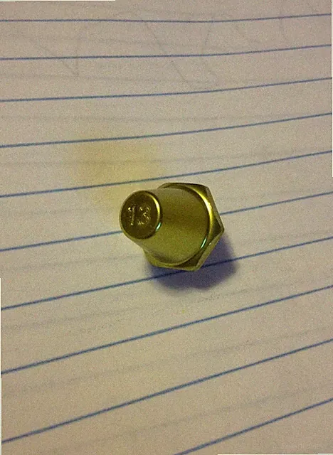 Nike Gold SG Pro 11,13,15mm Single Replacement Stud/Cleat (anti-clog)Soft Ground