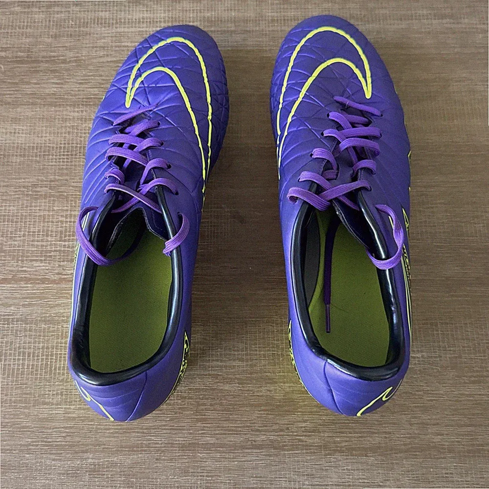 Nike Hypervenom Phelom II TF Men’s turf Soccer Cleats Grape/Black/Volt