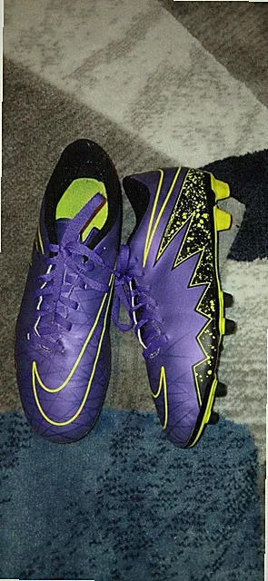 Nike Hypervenom Phelon FG Men's Soccer Purple,Green Cleats