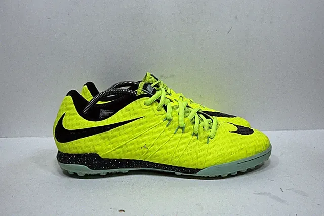 Nike HypervenomX Finale TF Men’s 11.5 749888-700 Volt Black Indoor Soccer Shoes