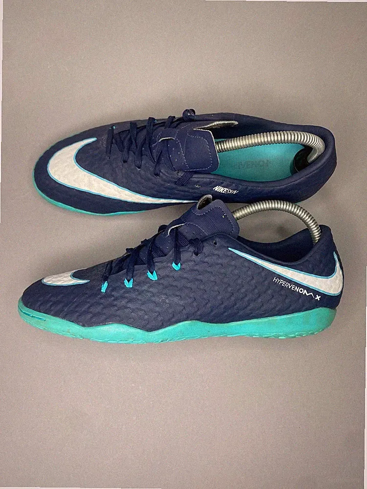 Nike HypervenomX Phelon IC Indoor football soccer cleats US 8.5 UK 7.5