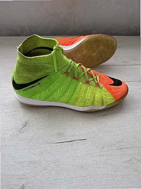 Nike Hypervenomx Proximo II DF Indoor Electric Green Football Shoes Cleats Mens
