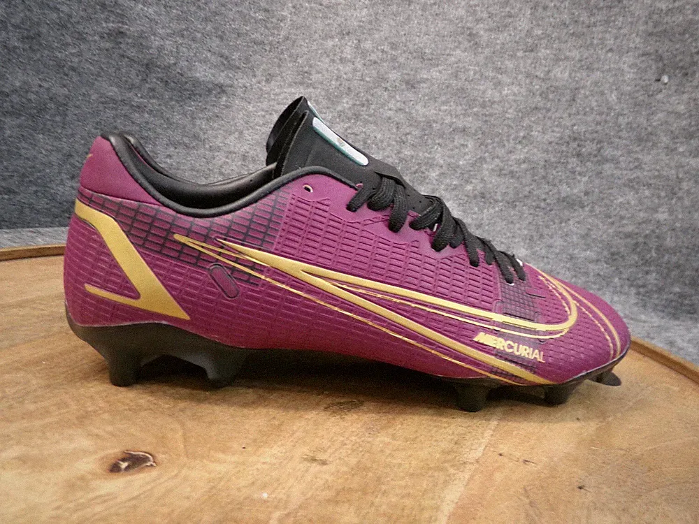 Nike ID Men’s Mercurial Superfly Purple Gold Soccer Cleats Size 4 US DD3090-991