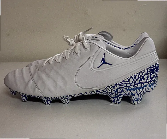 Nike Jordan Tiempo Legend VI Elite FG UCLA P Mens Sz 12 White Blue DN5871-147