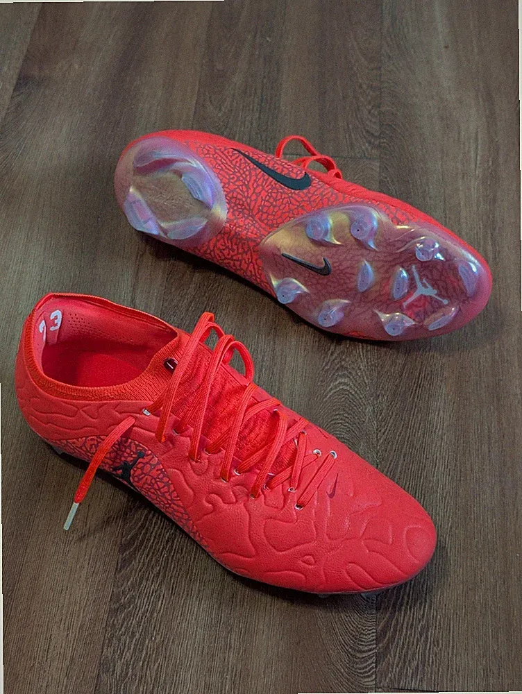 Nike Jordan Tiempo Maesto Elite FG Soccer Cleats Red - Men's Size 9