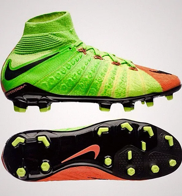 Nike JR Hypervenom Phantom 3 DF FG Cleats US 4 / UK 3.5 / EUR 36 UPC247
