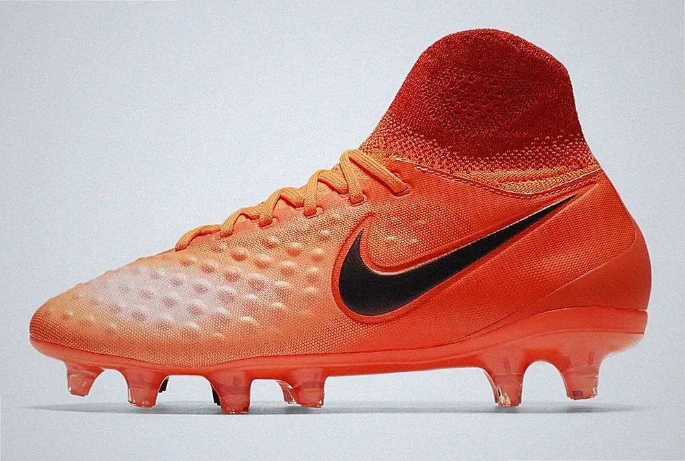 NIKE JR Magista Obra 2 FG Soccer Cleats Orange Youth Size 5 UPC288