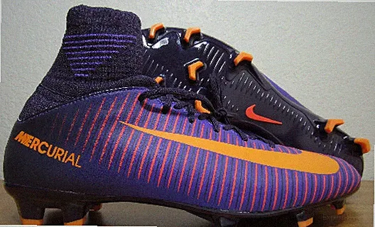 Nike JR Mercurial SuperFly V FG Soccer Cleats Sz 4y 100% Auth 831943 585 Youth