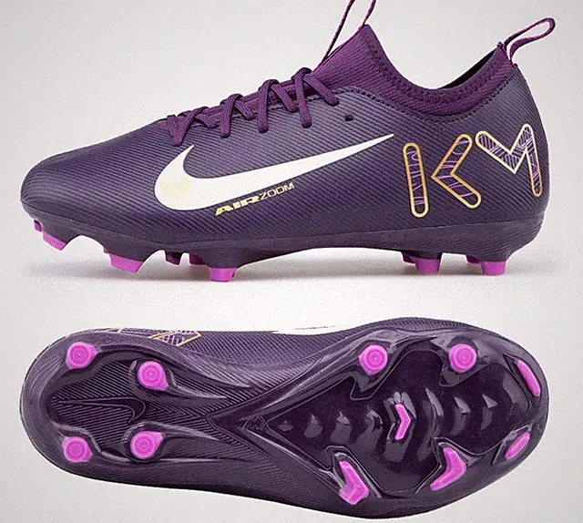 Nike JR Mercurial Vapor 16 Academy KM FG/MG Soccer Shoes Boots (FQ8394) Cleats