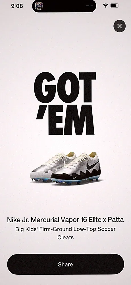 nike soccer cleats big kids