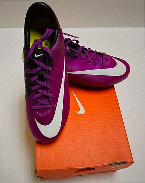 Nike JR Mercurial Vapor VII FG Kids' Soccer Shoe - Purple