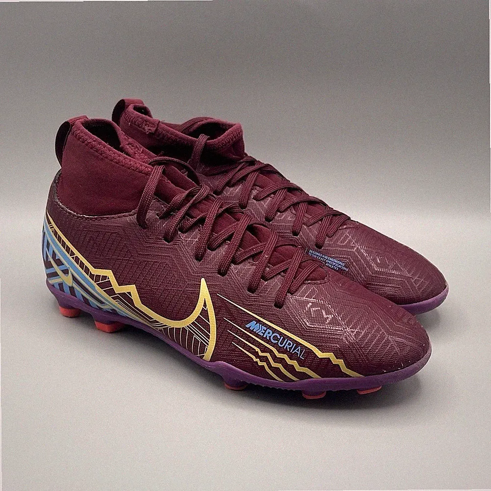 Nike Jr. Superfly 9 Club Mercurial Soccer Cleats - Kids Youth Size 3.5 USED