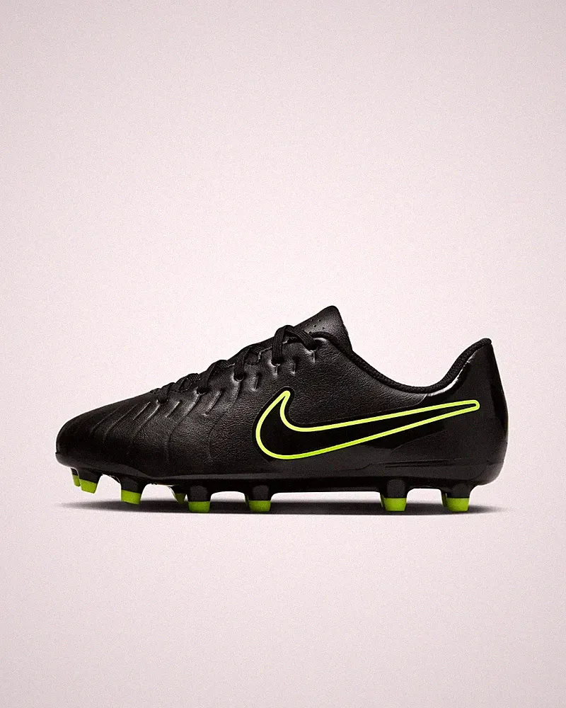 Nike Jr. Tiempo Legend 10 Club Little/Big Kids' Soccer Cleats 4Y~5Y DV4352-001