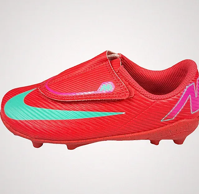 Nike JR Vapor 16 Club MG PS (V) Soccer Cleats Kids Size 11c Ember Glow New