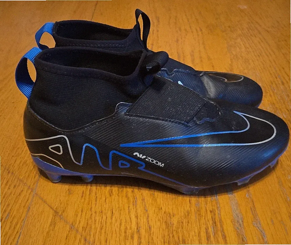 Nike Jr. Zoom Mercurial Superfly 9 Academy FG/MG 4 youth blue black