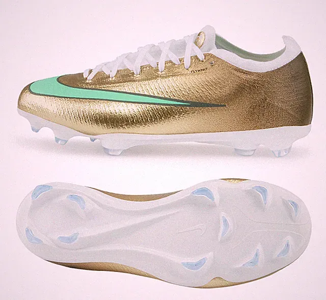 Nike Junior Zoom Mercurial Vapor 17 Pro FG Mbappe Kids Soccer Cleats IR1653-701
