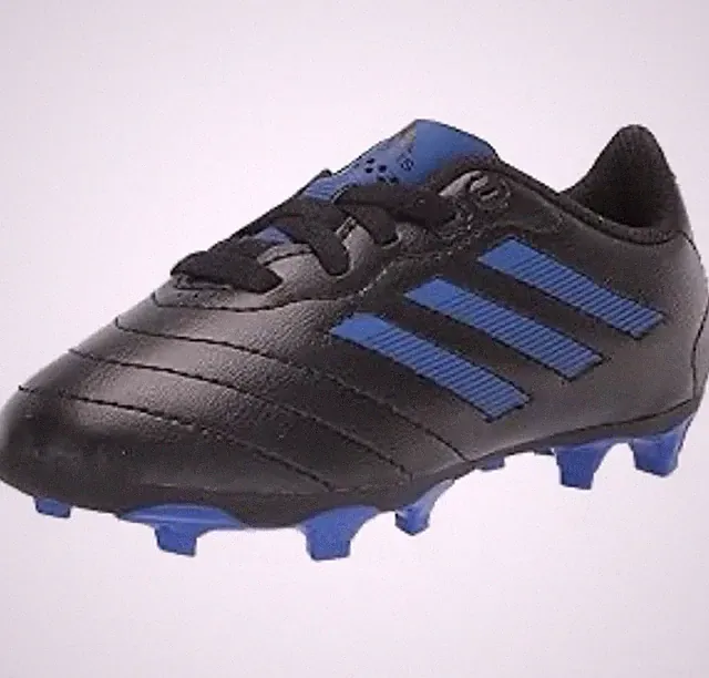 Nike Kids Black and Blue Soccer Cleats - 1 Little Kid