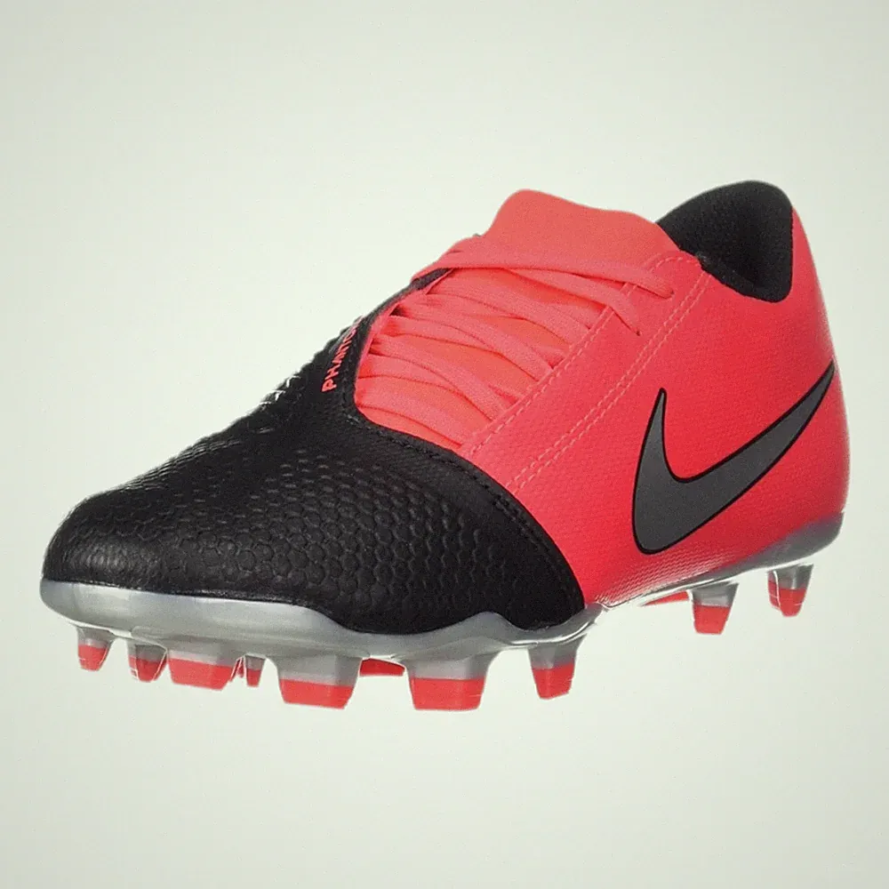 Nike Kids' GS Phantom Venom Club FG Soccer Cleats Laser Crimson / Black Size 6Y