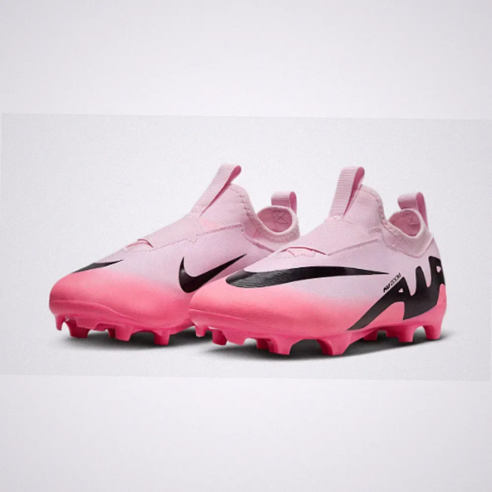 Nike Kids Mercurial Vapor 15 Academy Soccer Cleats Size 12C Pink Black NWOB