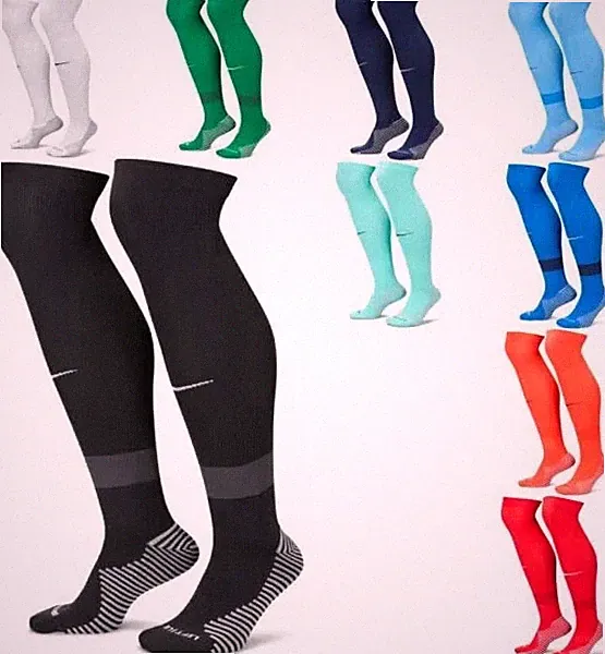 NIKE KNEE HIGH SOCKS soccer CUSHIONED strike matchfit squad classic stadium