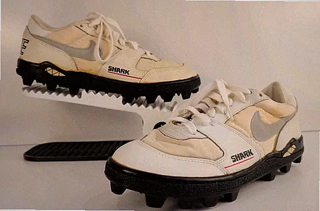 Nike Land Shark Football/Soccer Cleats (3135) Men's Size 9 Vintage Rare 1990s OG