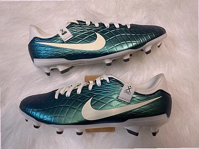 Nike Legend 10 Academy FG/MG 30 Size 6 Atomic Teal Soccer Cleats FQ3243-300